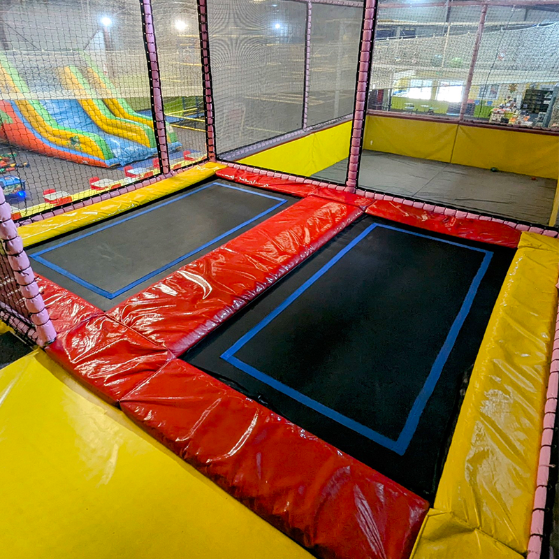 Zone trampolines